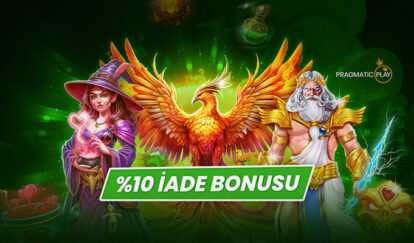 SEÇİLİ OYUNLARDAN HAFTALIK İADE campaign 10% iade bonusu